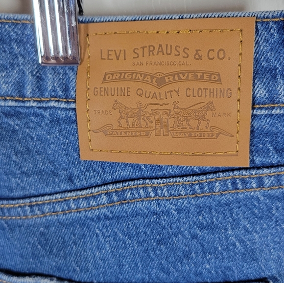 Levi’s Premium Denim Ribcage Straight Ankle Jeans Size 28 - Picture 10 of 10